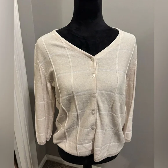 Christopher Banks Sweaters Christopher Banks Cream Knit